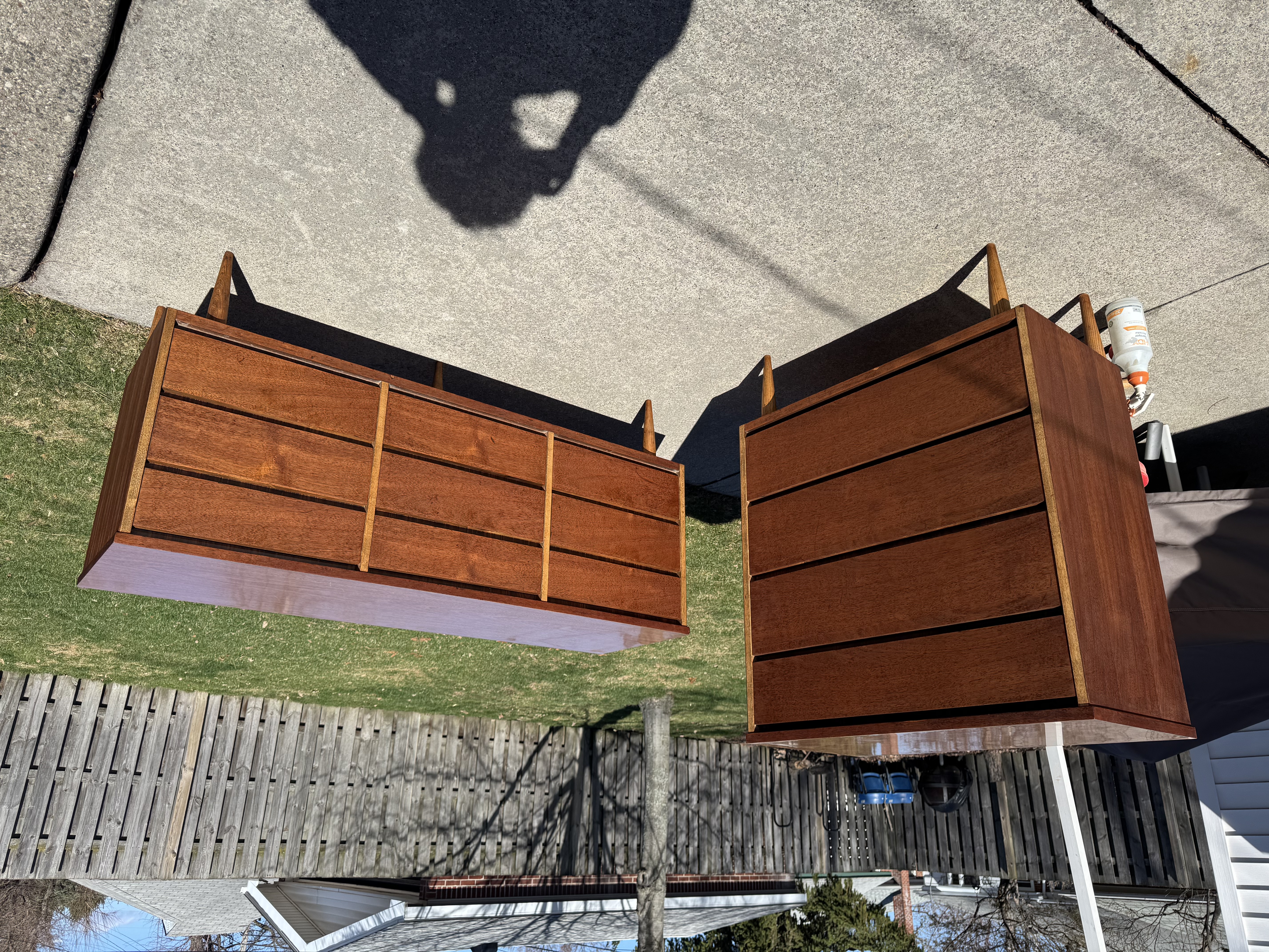 Bassett Low/Tall Dresser Pair