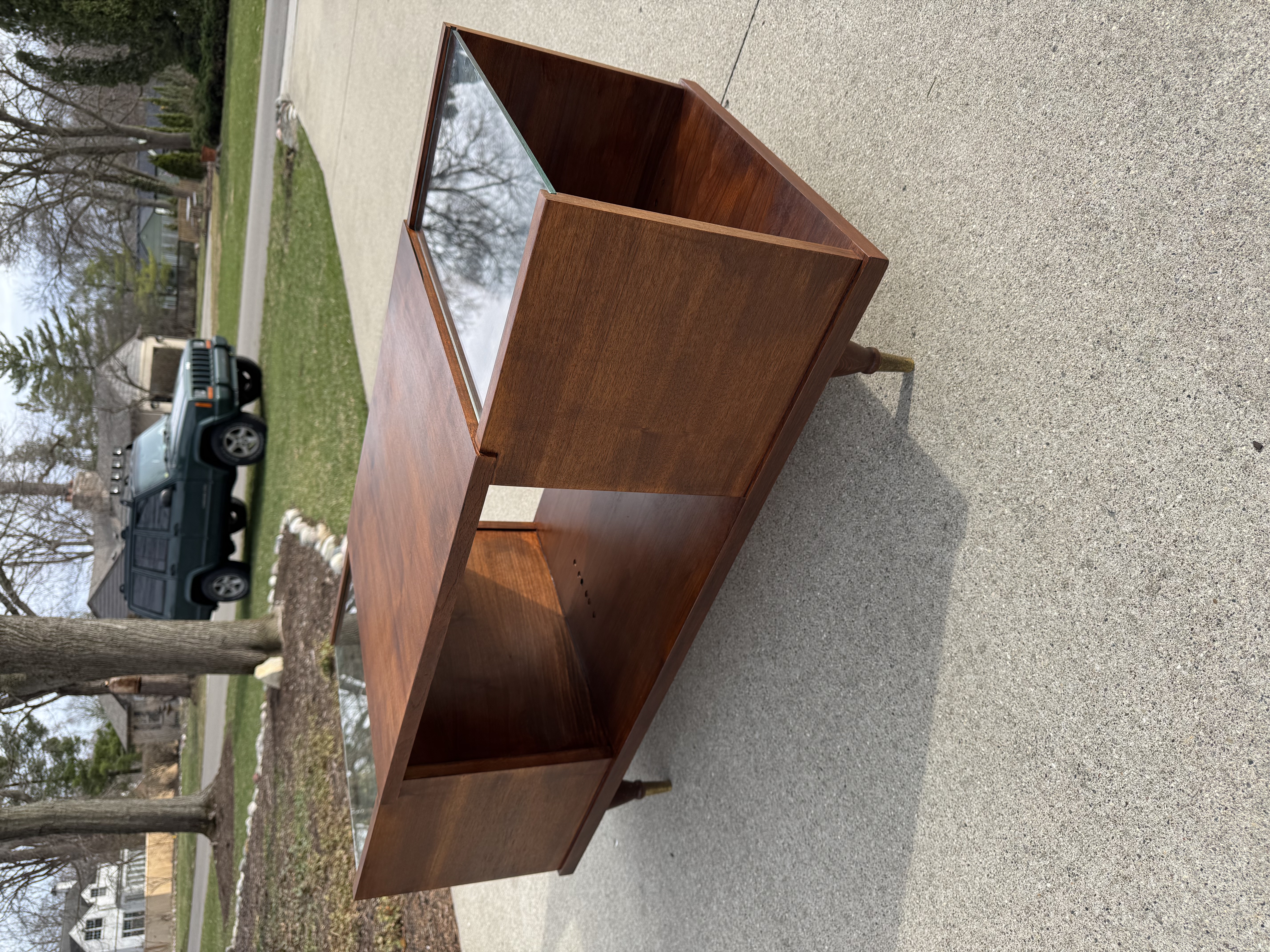MCM Glass-top Coffee Table